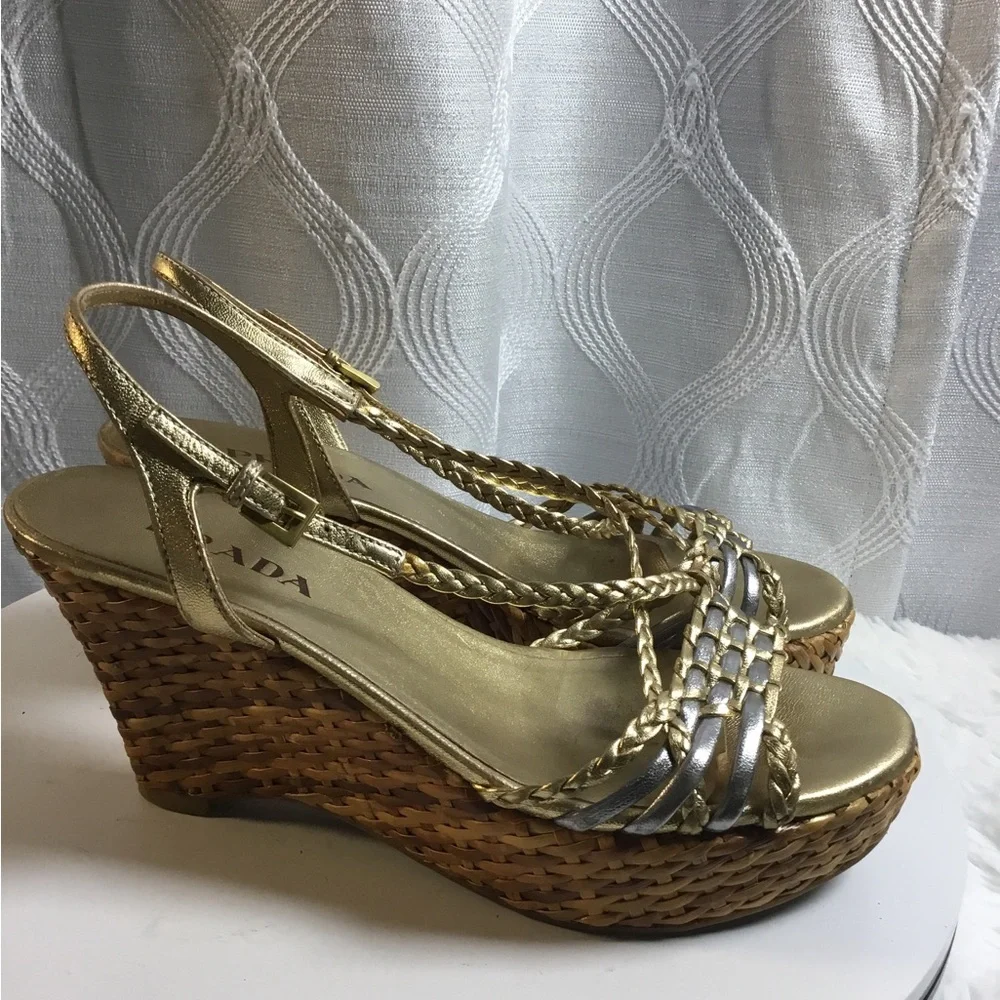 Prada stylish wedge